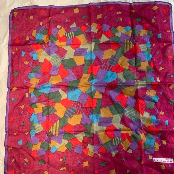 Christian Dior brandnew cotton handkerchief - Picture 7 of 7